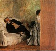 Edgar Degas Mr Mrs Edouard Manet oil painting reproduction